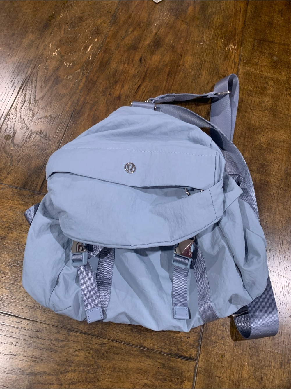 Lululemon Light Blue Nylon Casual Sling Backpack - Unbranded